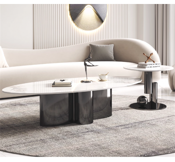 CJ19Italian Light Luxury Coffee Table