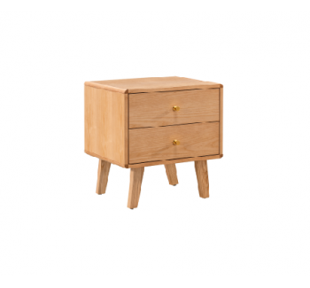 CTG03Log-Style Nightstand
