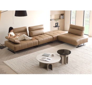 SF09Leather Italian-Style Minimalist