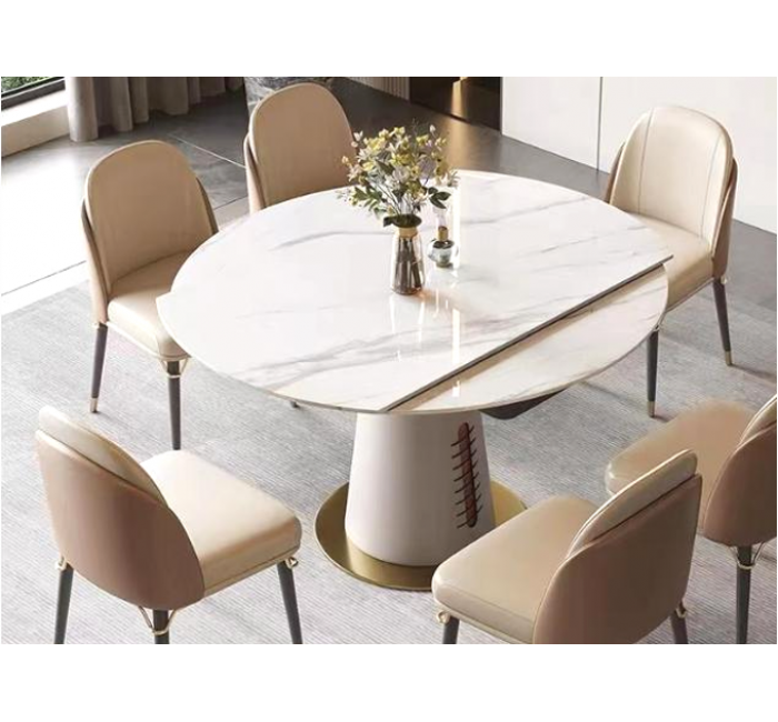 CZ17Extendable Sintered Stone Dining Table