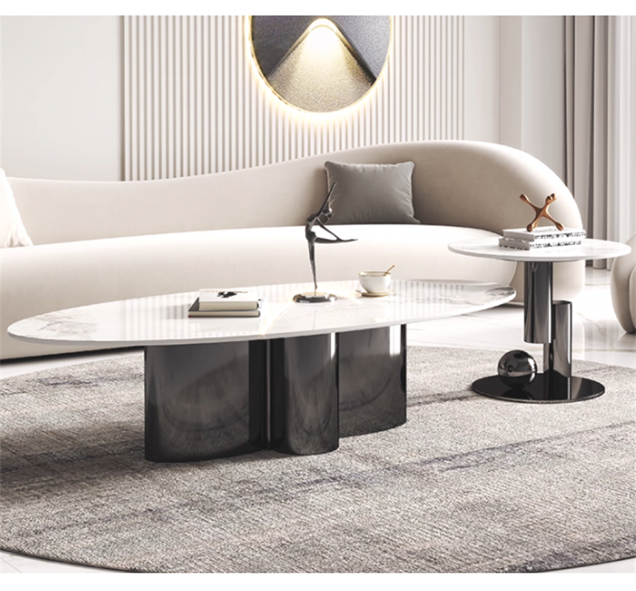 CJ19Italian Light Luxury Coffee Table