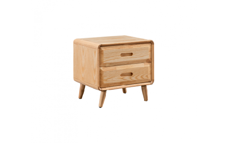 CTG06منضدة سرير خشبية على الطراز الطبيعي