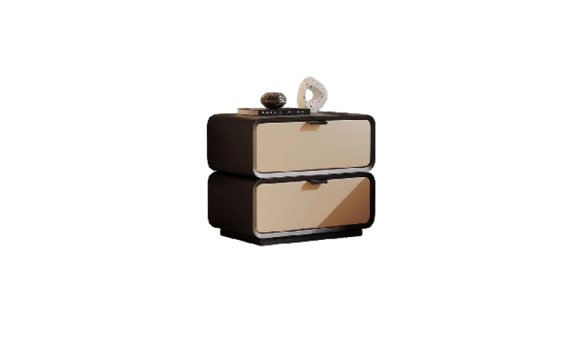 CTG05منضدة سرير بطابع كريمي ناعم