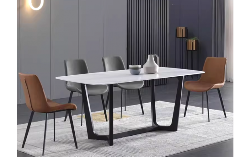 CZ11طاولة طعام من الحجر الصناعي