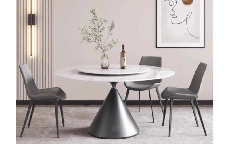 CZ15طاولة طعام من الحجر الصناعي