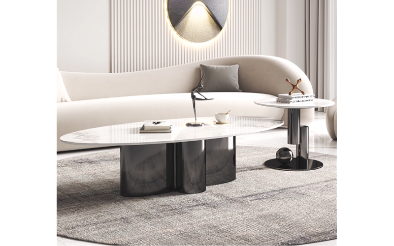 CJ19طاولة قهوة إيطالية فاخرة