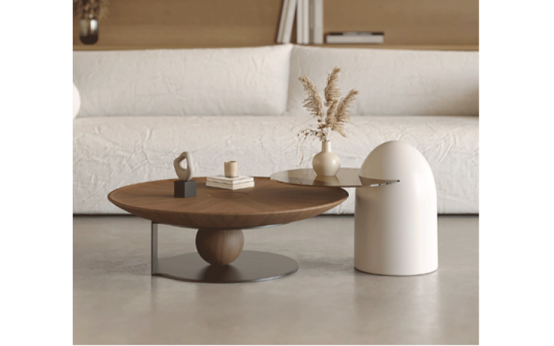 CJ14طاولة قهوة إيطالية فاخرة