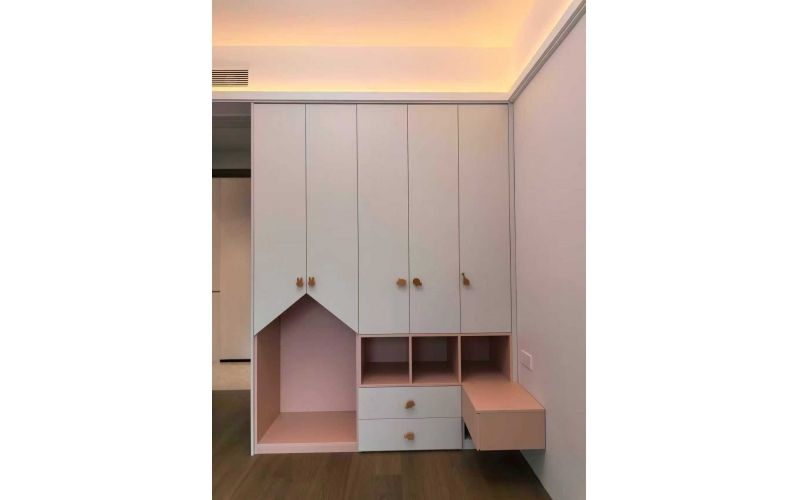 女儿房衣柜定制❗️ 少女心直接拉满啦～