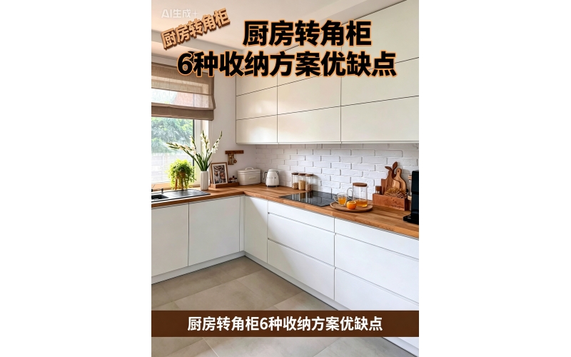 厨房转角柜6种收纳布局